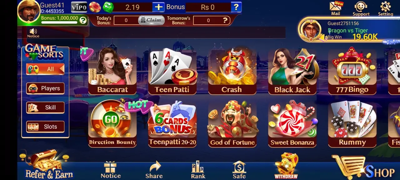 3Patti Union gameplay screenshot 1 — 3Patti Game on Android