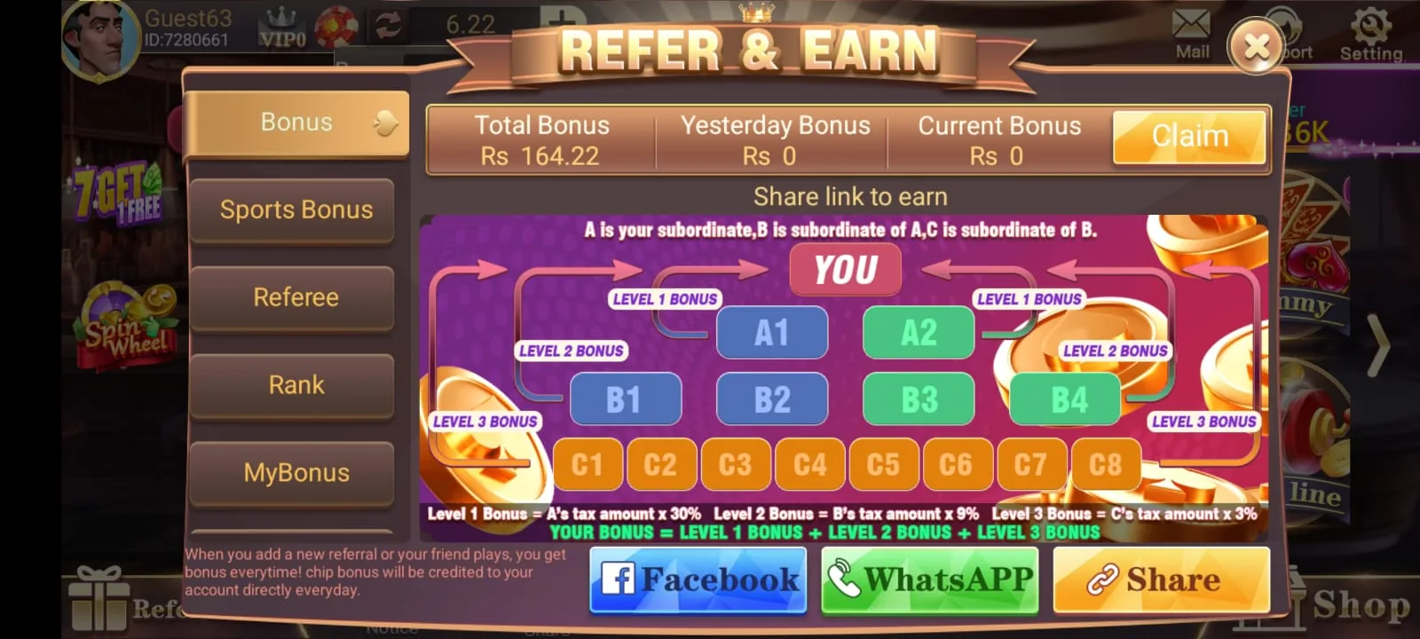 3Patti Blue gameplay screenshot 4 — 3Patti Game on Android